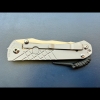 Chris Reeve Umnumzaan Glass Blasted Drop Point MagnaCut Titanium Knife New