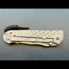 Chris Reeve Umnumzaan Drop Point MagnaCut Sandblasted Titanium CRK Knife ZAAN