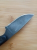 ESEE Izula black oxide finish with included G10 handle scales and MOLLE back