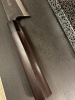 Nao Yamamoto Gyuto 240 mm – Aogami Super, Damascus, Kurouchi & Tsuchime