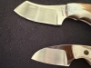 Böker Plus Knives Matched Pair - Fixed Blade Rhino Stag & Gnome Stag Combo 