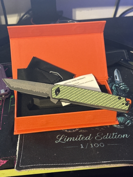 Critical strike vg10 damascus