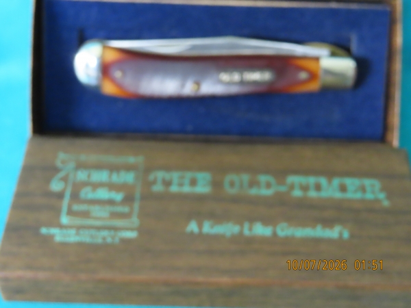 SCHRADE 'OLD TIMER'- 1940T, GOOD USED CONDITION, W/BOX