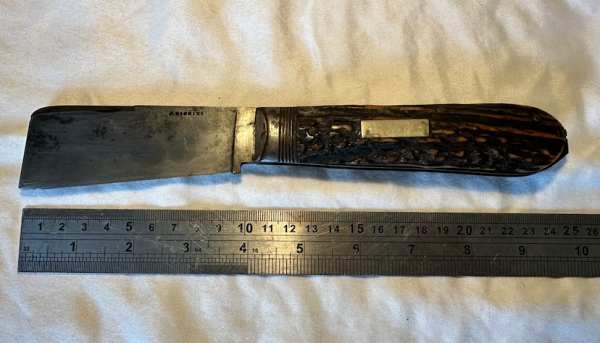 Cotton Sampling Folding Knife