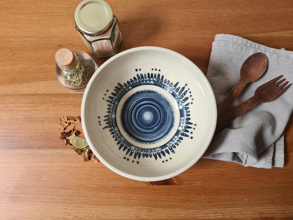 Hand painted bowl 