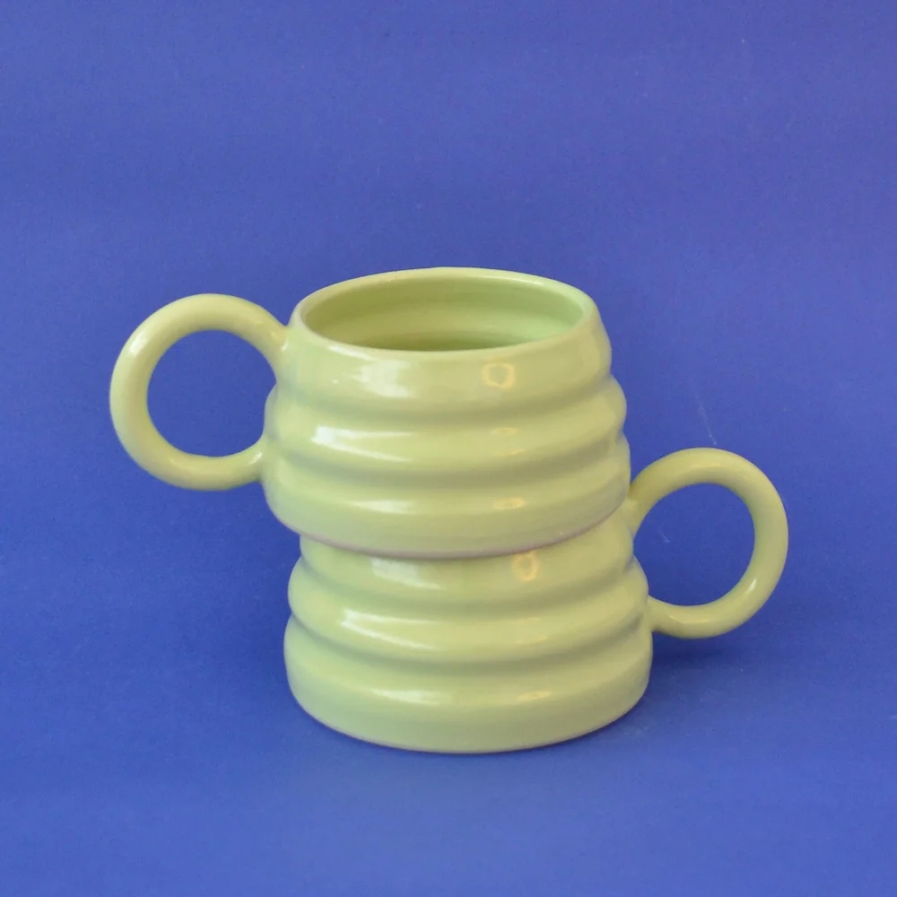Ripple Mug - Mint Green