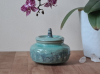 Turquoise Jar with Lid