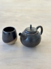 Black teapot set