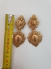 Oscar De La Renta Gold Earrings