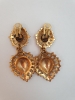 Oscar De La Renta Gold Earrings