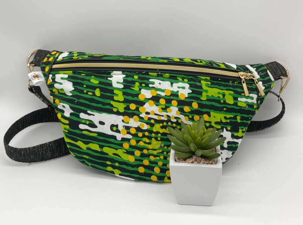 Sac Banane Wax verte