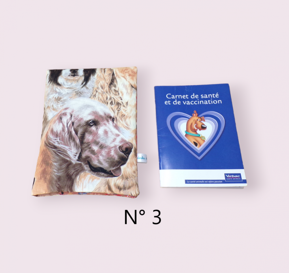 protège carnet de santé pour chien