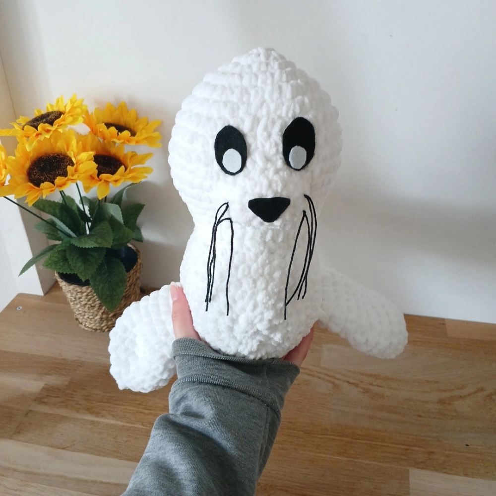 Peluche Phoque Blanc