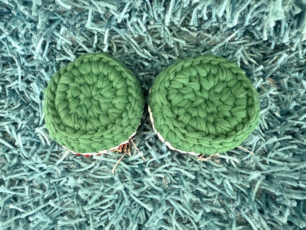 Lot de 2 petits pots de Noël