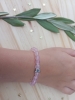 Bracelet enfant en quartz rose \" Amour- douceur- tendresse \" ✨ Livraison offerte  