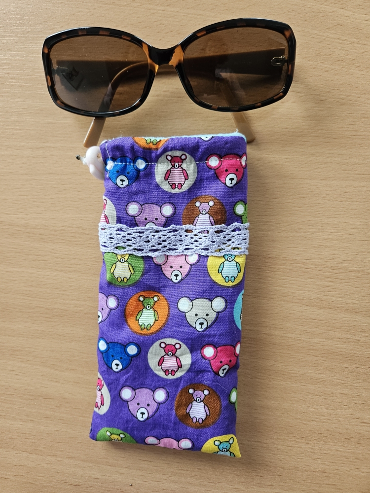 Etui à lunettes tissu