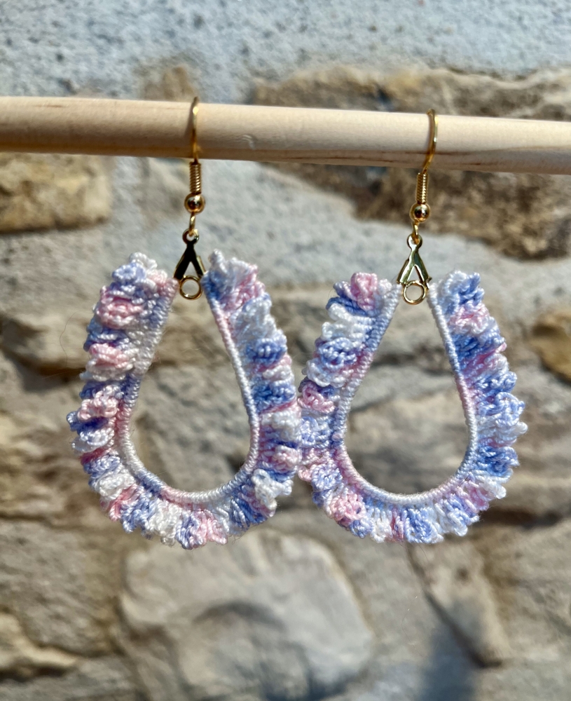 Boucles Froufrou dorées