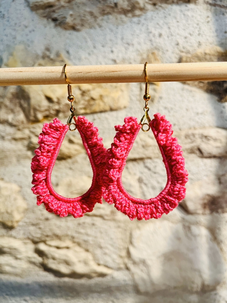 Boucles Froufrou dorées