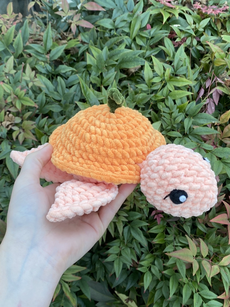 Tortue Fruit au crochet