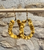 Boucles Froufrou dorées