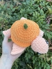 Tortue Fruit au crochet