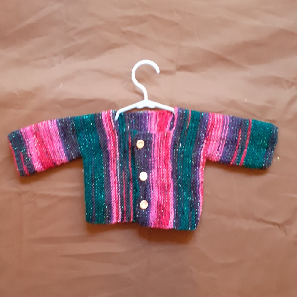 Gilet bébé - naissance / 1 mois. différents modèles.