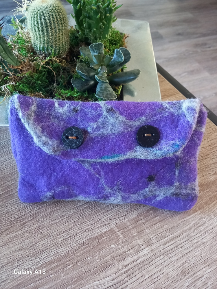 Pochette feutrée 