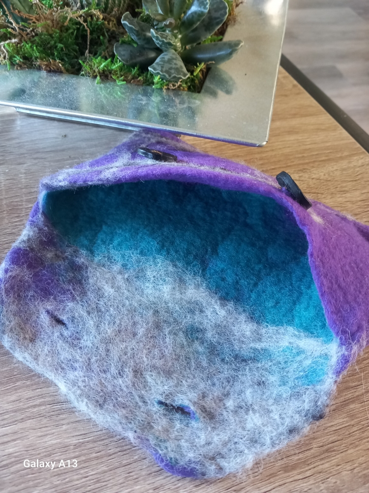 Pochette feutrée 