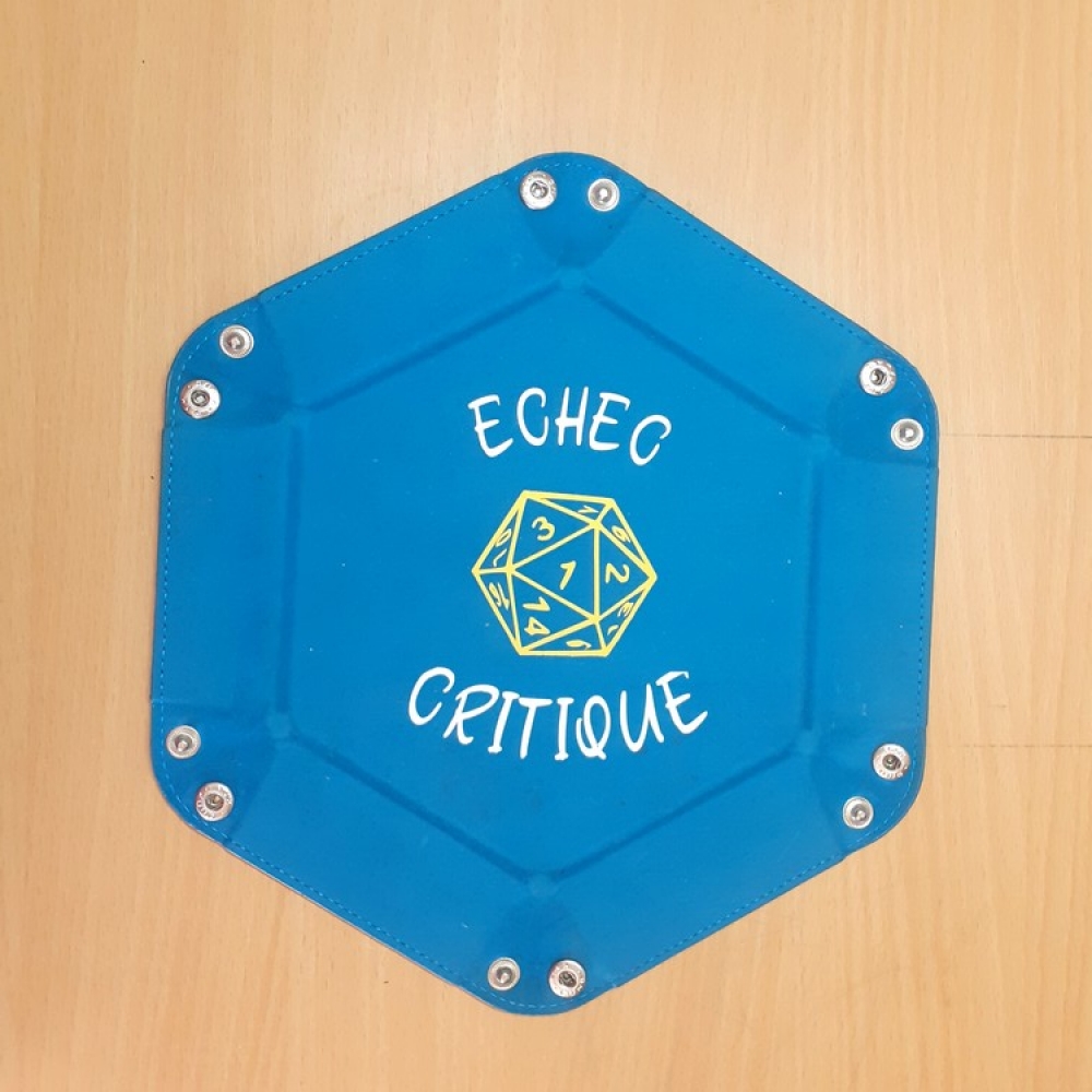 Piste à dés pour jeux de société