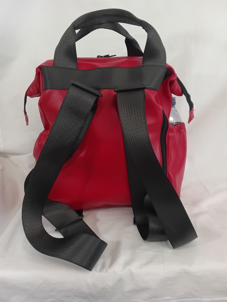 Sac à dos 10 poches en tissu recyclé