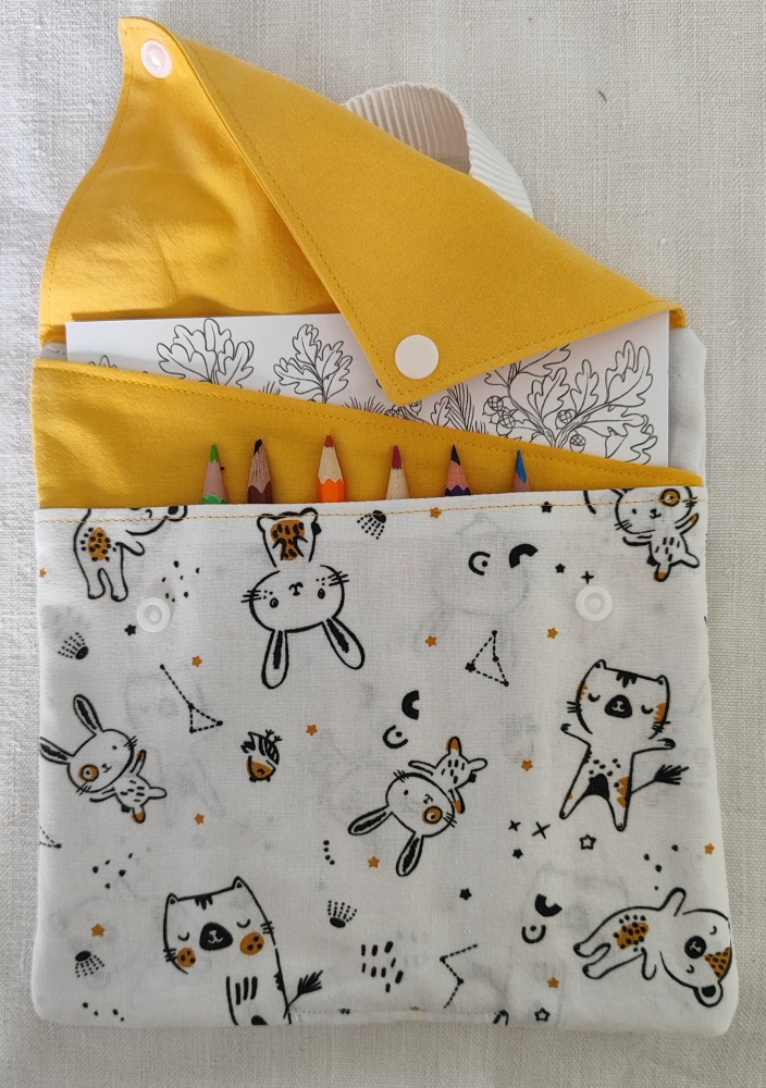 Pochette à coloriage 20cmx20cm