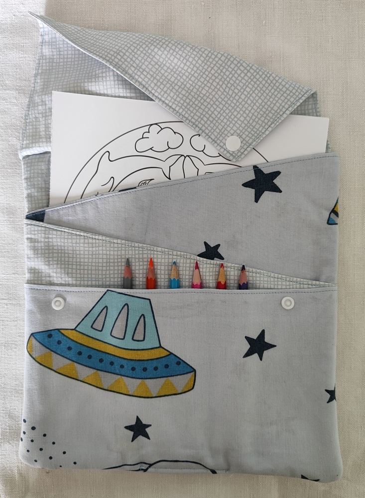Pochette à coloriage 25cmx25cm