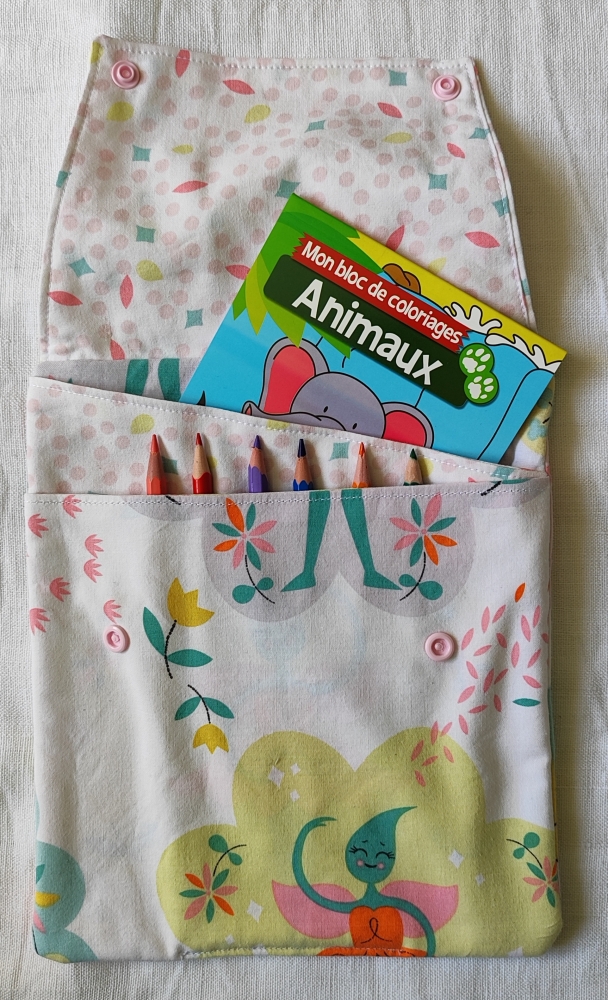 Pochette à coloriage 23cmx19cm