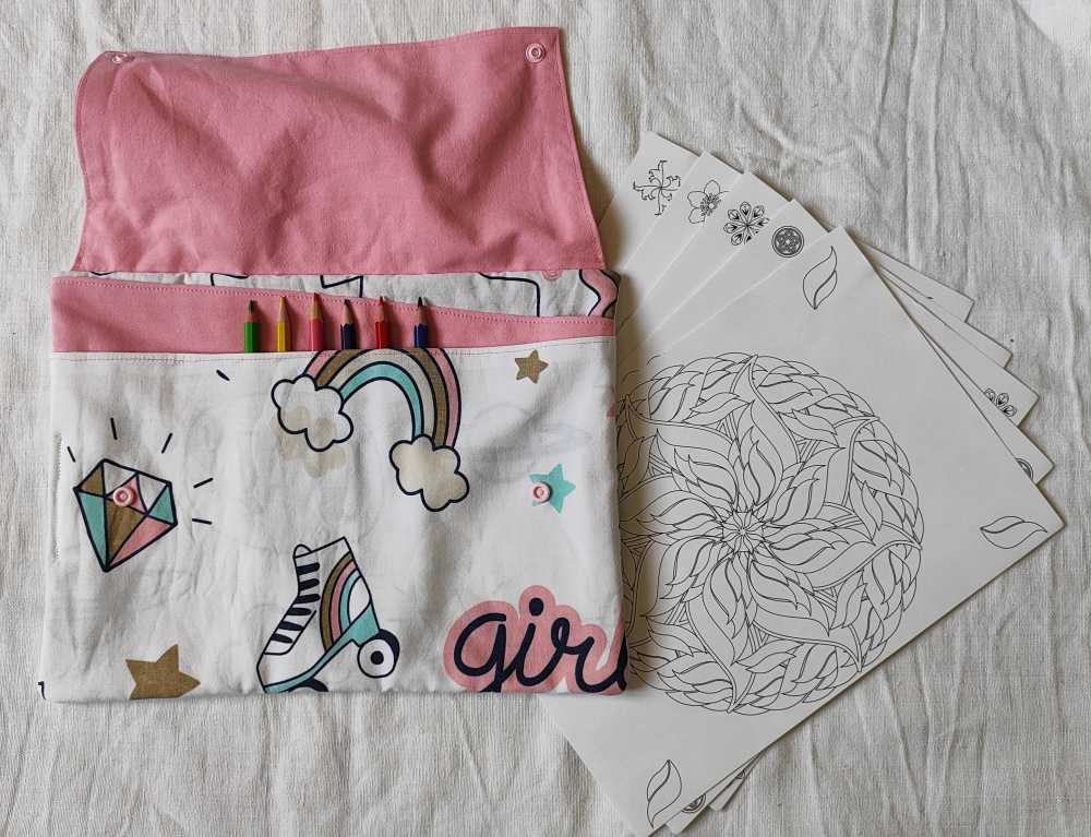 Pochette à coloriage 31cmx21cm