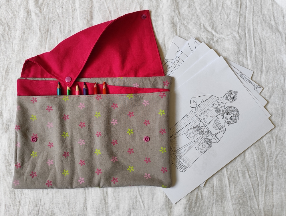 Pochette à coloriage 31cmx21cm