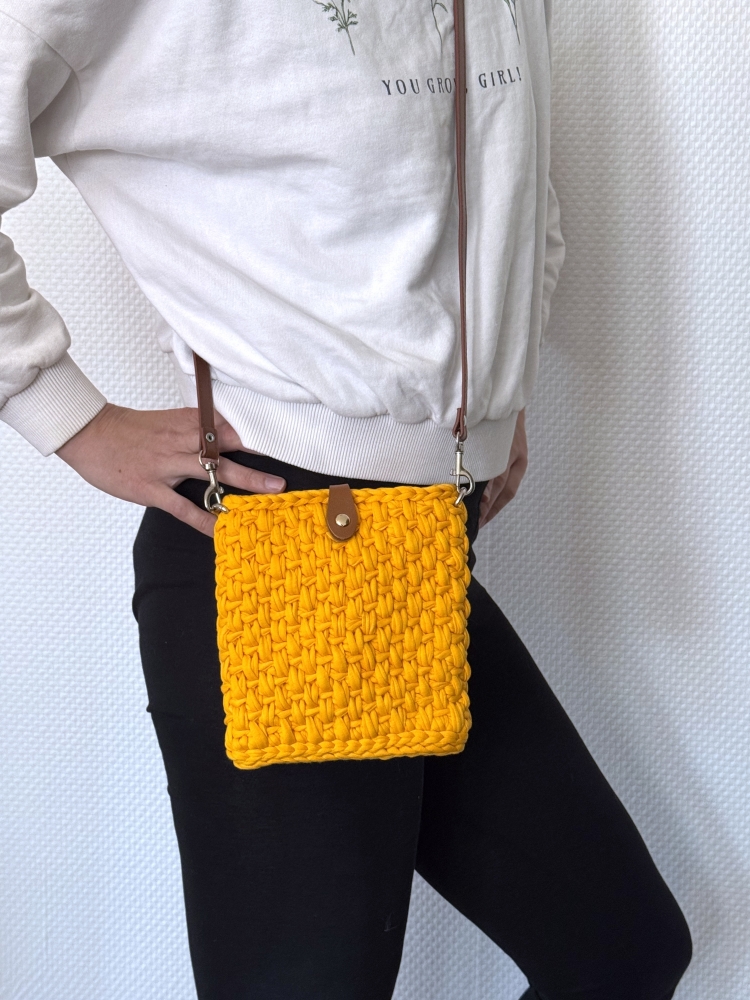 Sac bandoulière orange