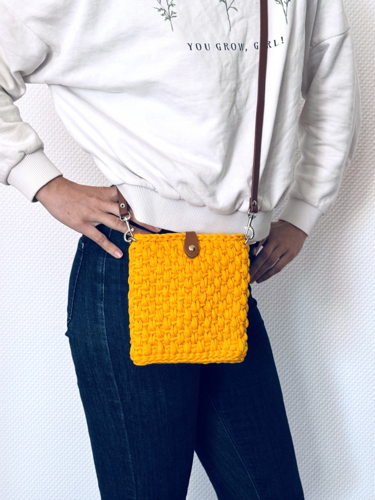 Sac bandoulière orange