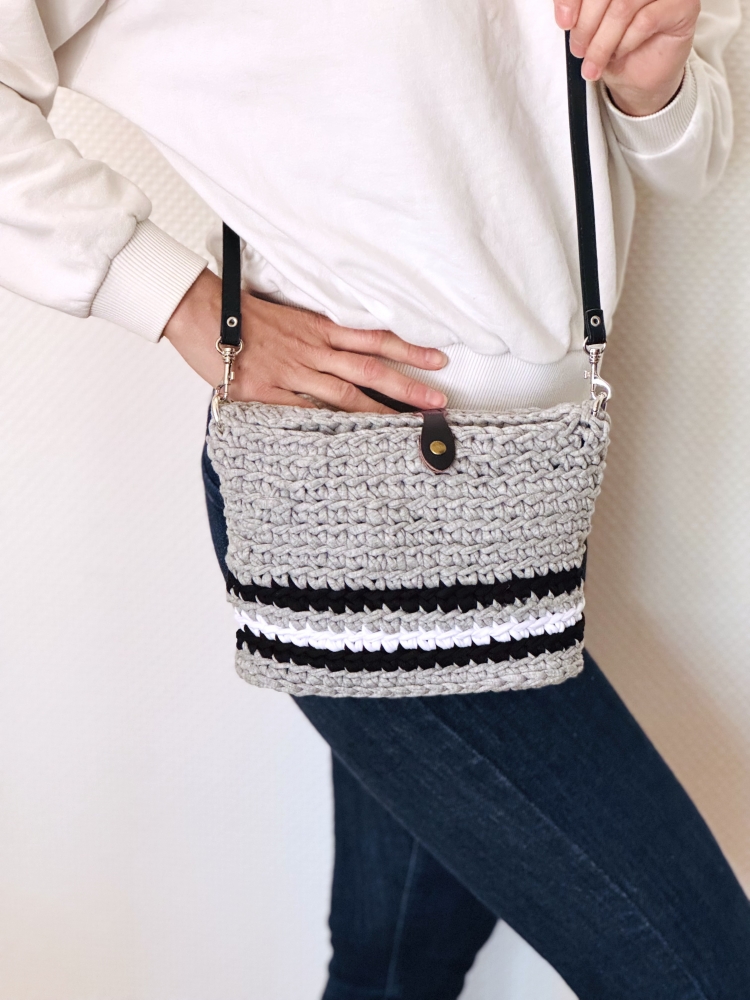 Sac bandoulière N&B