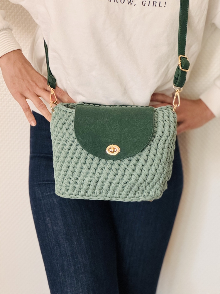 Sac chic vert