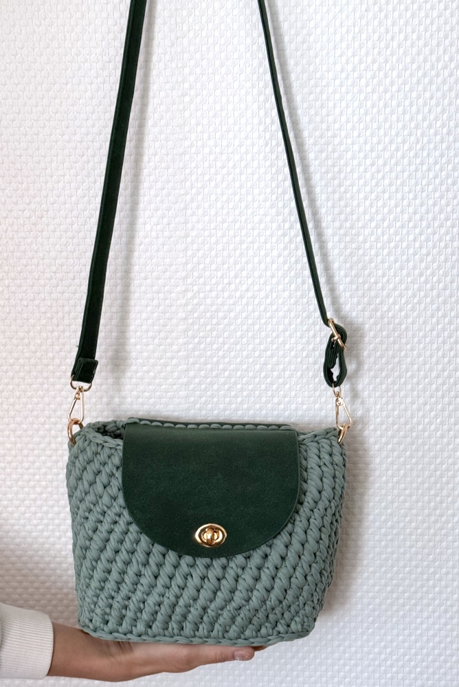 Sac chic vert