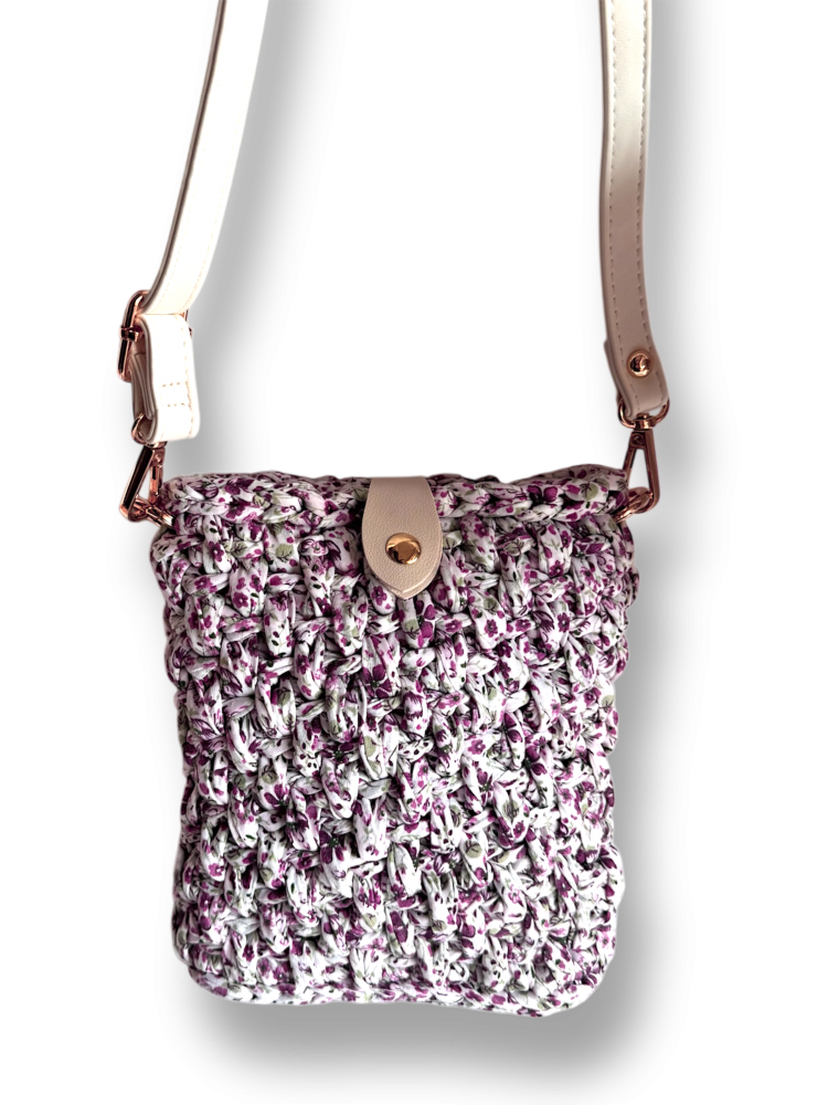 Sac bandoulière à fleurs