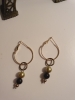 Boucle d'oreille en perles