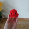 Peluche mini poulpe rouge