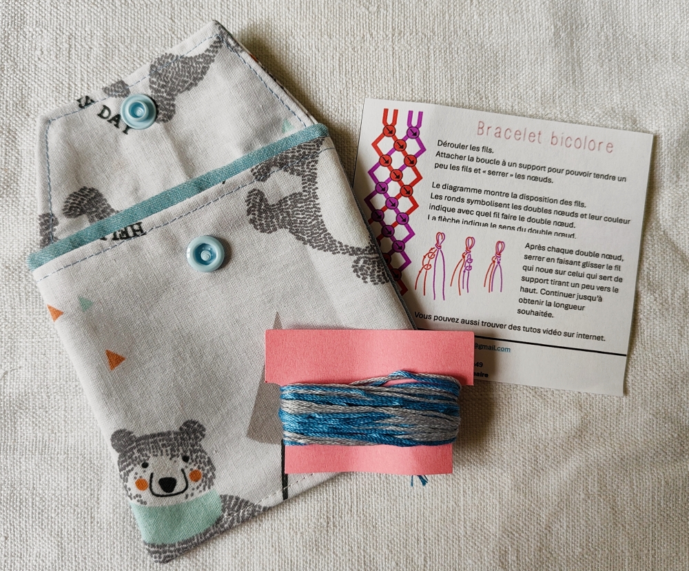 Lot X2 Kit de bracelet Brésilien 
