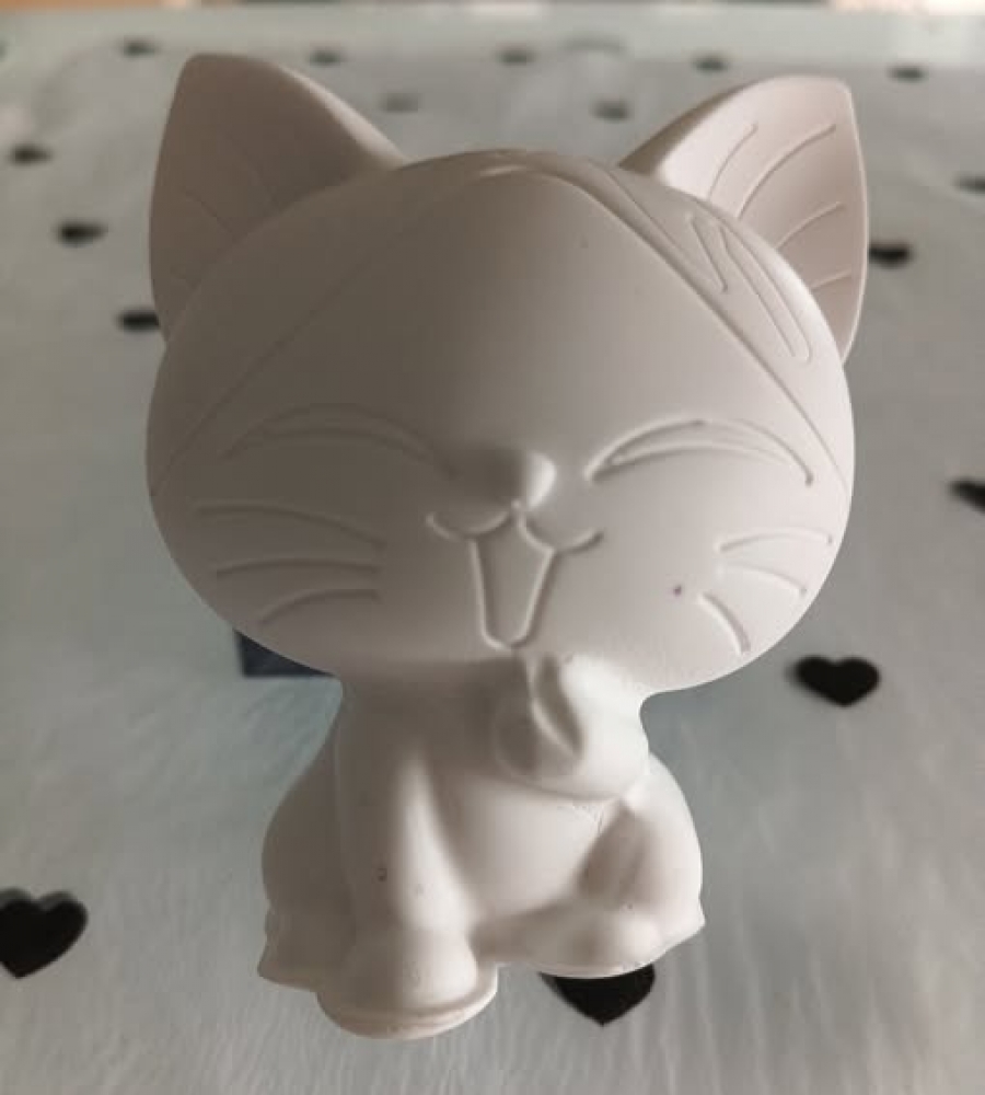 Petit chat plein de tendresse