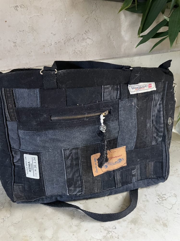 Jean diesel noir recyclé 