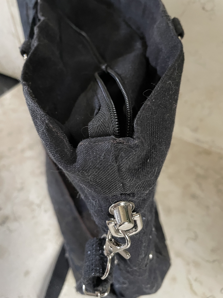 Jean diesel noir recyclé 