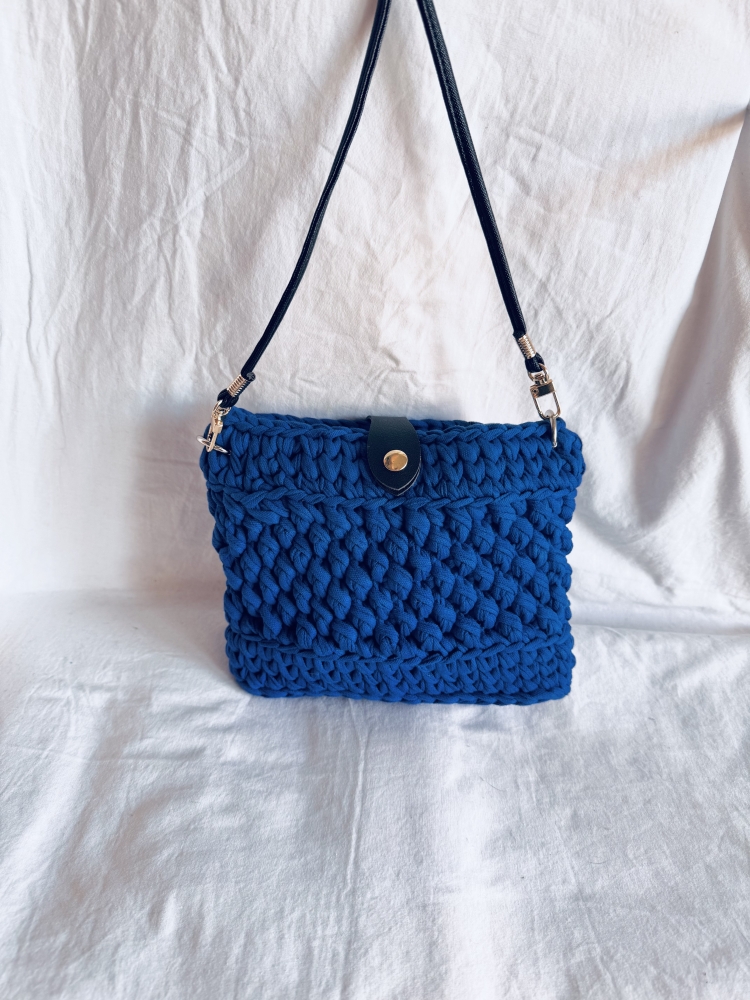 Sac bandoulière bleu