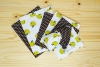 Lot de 4 sacs à vrac (2x S+M ou 2x L+XL), pochette réutilisable zéro déchet Fruits