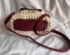 Sac bohème bordeaux